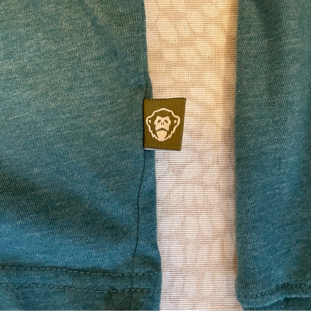 Howler Brothers Arroyo Long Sleeve T-Shirt - Petrol Heather size Small - Picture 8 of 9